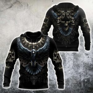 Skull 3D All Over Printed Clothes SKULL6