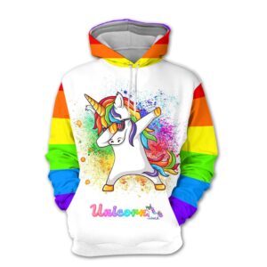 Love Unicorn 3D All Over Printed Clothes NN2708A