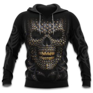 Skull 3D All Over Printed Clothes NB020311