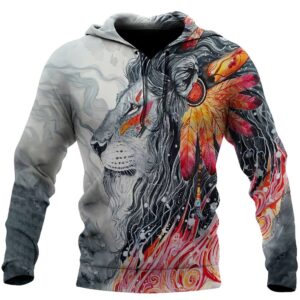 Lion 3D All Over Printed Clothes TT010310