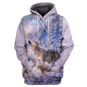 Wolf 3D All Over Printed Clothes VN140413