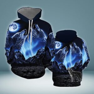 Wolf 3D All Over Printed Clothes TP03526