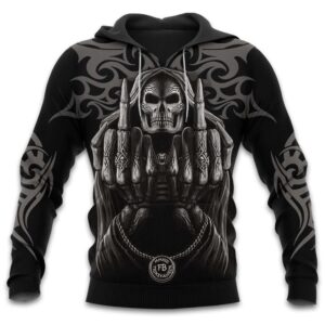 Skull 3D All Over Printed Clothes TB020331