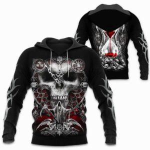 Skull 3D All Over Printed Clothes NB020347