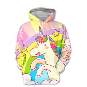 Love Unicorn 3D All Over Printed Clothes NN2708C