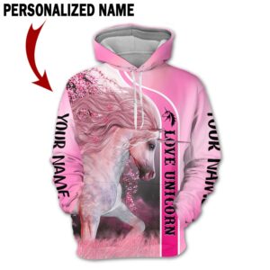Love Unicorn 3D All Over Printed Clothes TP2808A