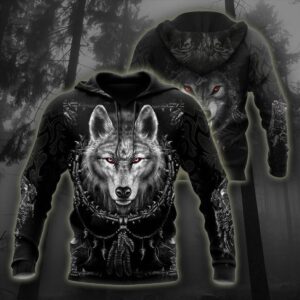 Wolf 3D All Over Printed Clothes HN03505