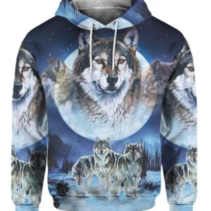 Wolf 3D All Over Printed Clothes KH03572