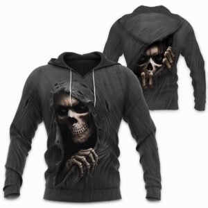 Skull 3D All Over Printed Clothes NB02036