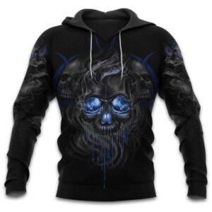 Skull 3D All Over Printed Clothes NB020346
