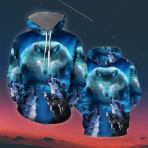 Wolf 3D All Over Printed Clothes HN03504