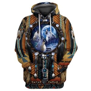 Wolf 3D All Over Printed Clothes TD1404115
