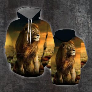 Lion 3D All Over Printed Clothes TL234256