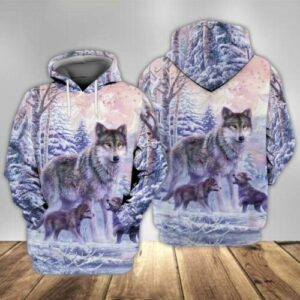 Wolf 3D All Over Printed Clothes LA03547