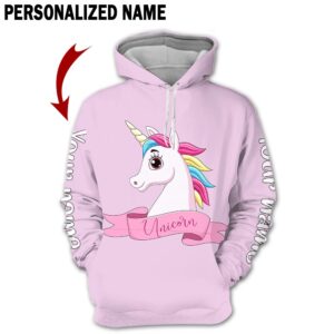 Love Unicorn 3D All Over Printed Clothes NN2808B