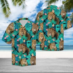 Lion 3D All Over Printed Clothes TL254LI3