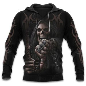 Skull 3D All Over Printed Clothes TL020361