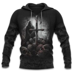 Skull 3D All Over Printed Clothes TB020355