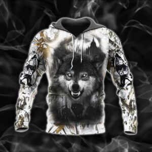 Wolf 3D All Over Printed Clothes TP03534