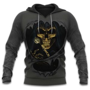 Skull 3D All Over Printed Clothes TB020347