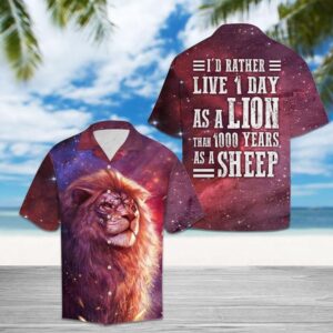 Lion 3D All Over Printed Clothes AA254LI2