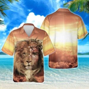 Lion 3D All Over Printed Clothes HN254LI3