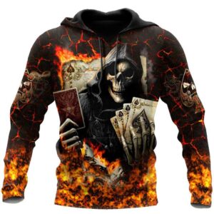 Skull 3D All Over Printed Clothes SKULL12