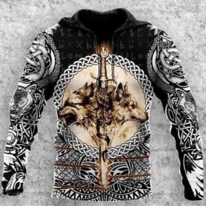 Wolf 3D All Over Printed Clothes KH03555
