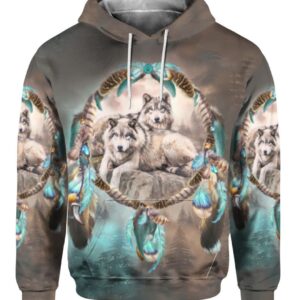 Wolf 3D All Over Printed Clothes LA03548