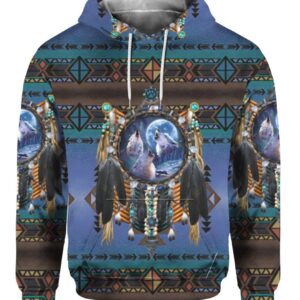 Wolf 3D All Over Printed Clothes HN03518