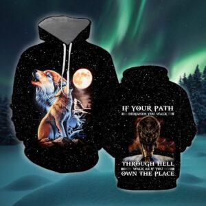 Wolf 3D All Over Printed Clothes TP03530