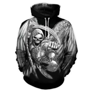 Skull 3D All Over Printed Clothes NB020330