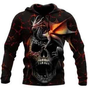 Skull 3D All Over Printed Clothes SKULL36