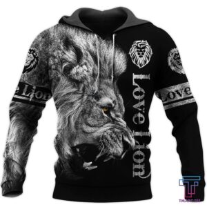 Lion 3D All Over Printed Clothes TL234224