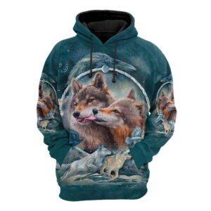 Wolf 3D All Over Printed Clothes VN140415
