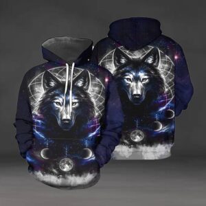 Wolf 3D All Over Printed Clothes TP03535
