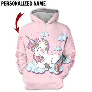 Love Unicorn 3D All Over Printed Clothes NN004
