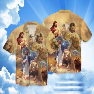 Lion 3D All Over Printed Clothes HN254LI6