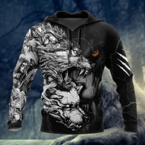 Wolf 3D All Over Printed Clothes LA03553