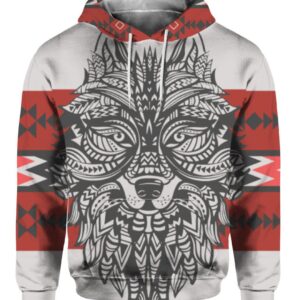 Wolf 3D All Over Printed Clothes TP03519