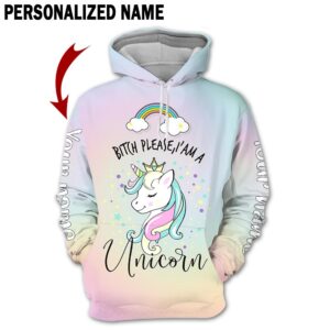 Love Unicorn 3D All Over Printed Clothes NN2708E