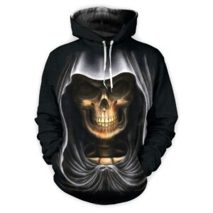 Skull 3D All Over Printed Clothes NB020326