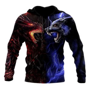 Dragon 3D All Over Printed Clothes DRA21