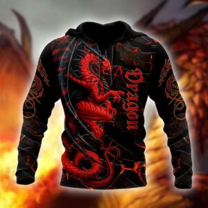 Dragon 3D All Over Printed Clothes DRA0864