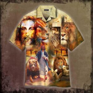 Lion 3D All Over Printed Clothes HN254LI2
