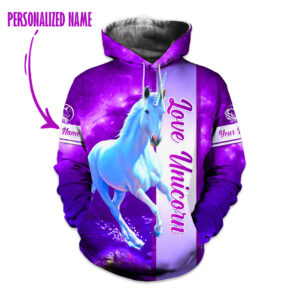 Love Unicorn 3D All Over Printed Clothes UNHT05