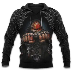 Skull 3D All Over Printed Clothes TL020348