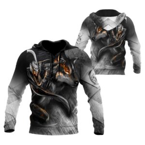 Wolf 3D All Over Printed Clothes HN03508
