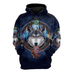 Wolf 3D All Over Printed Clothes VN140412