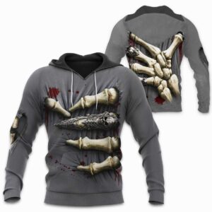 Skull 3D All Over Printed Clothes NB02037